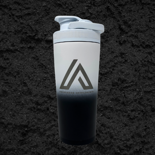 26oz IceShaker Black-White